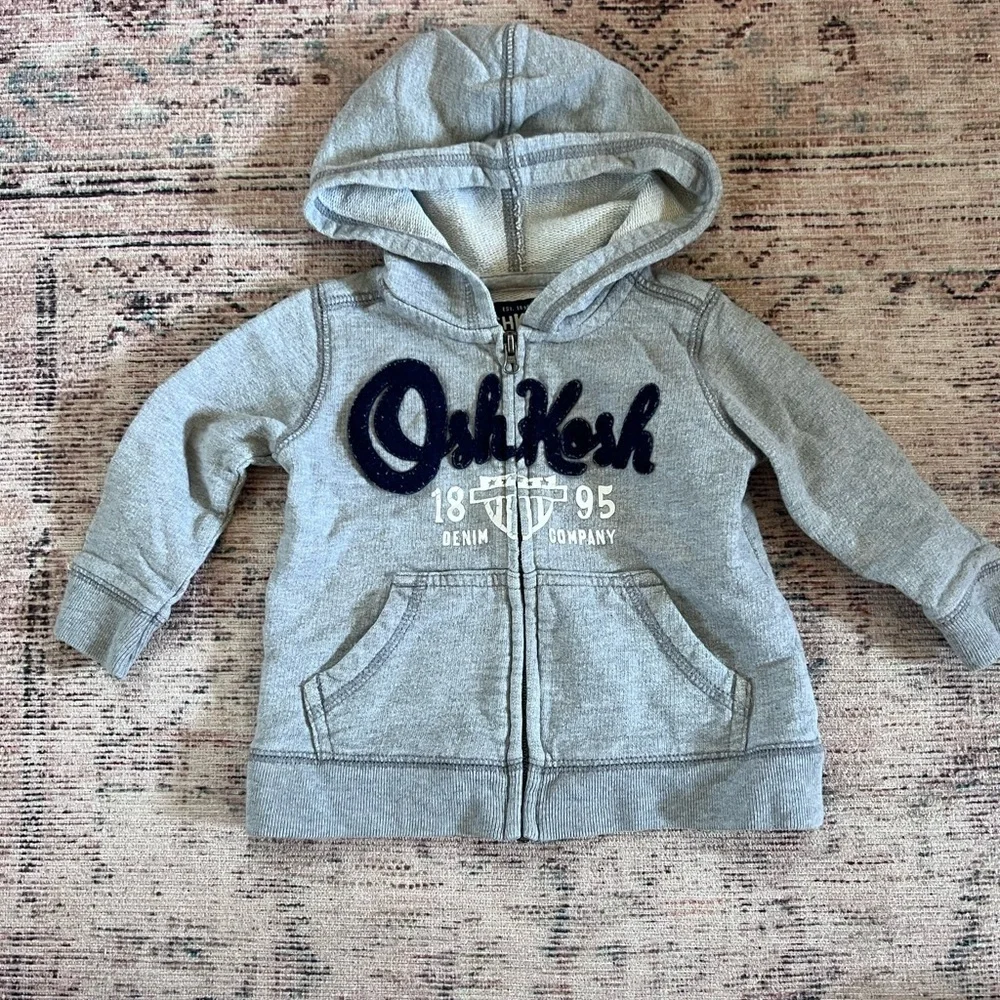 OshKosh B'gosh Gray Kids Hoodie